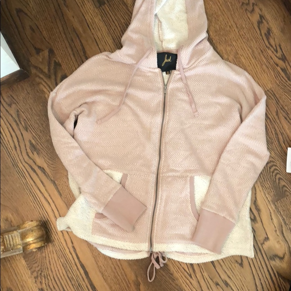 Jack knit hoodie.
